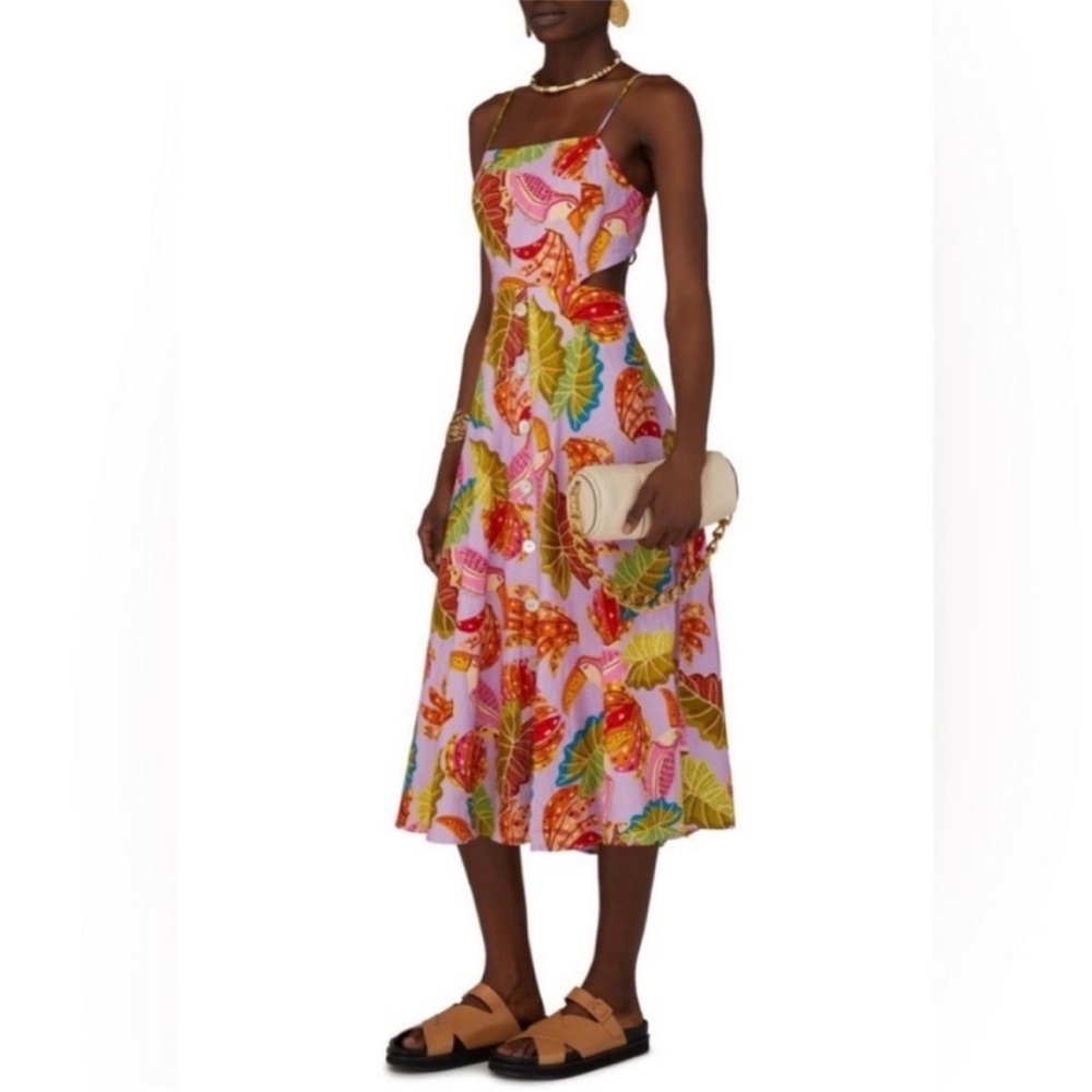 FARM Rio Colorful Backless Dress - Picture 4 of 7
